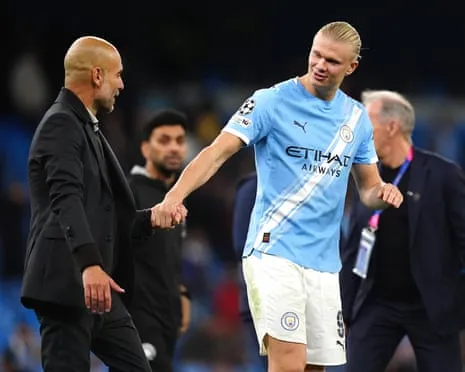 Erling Haaland Joins Exclusive Champions League 50-Goal Club, Praised by Pep as Ronaldo and Messi's Equal